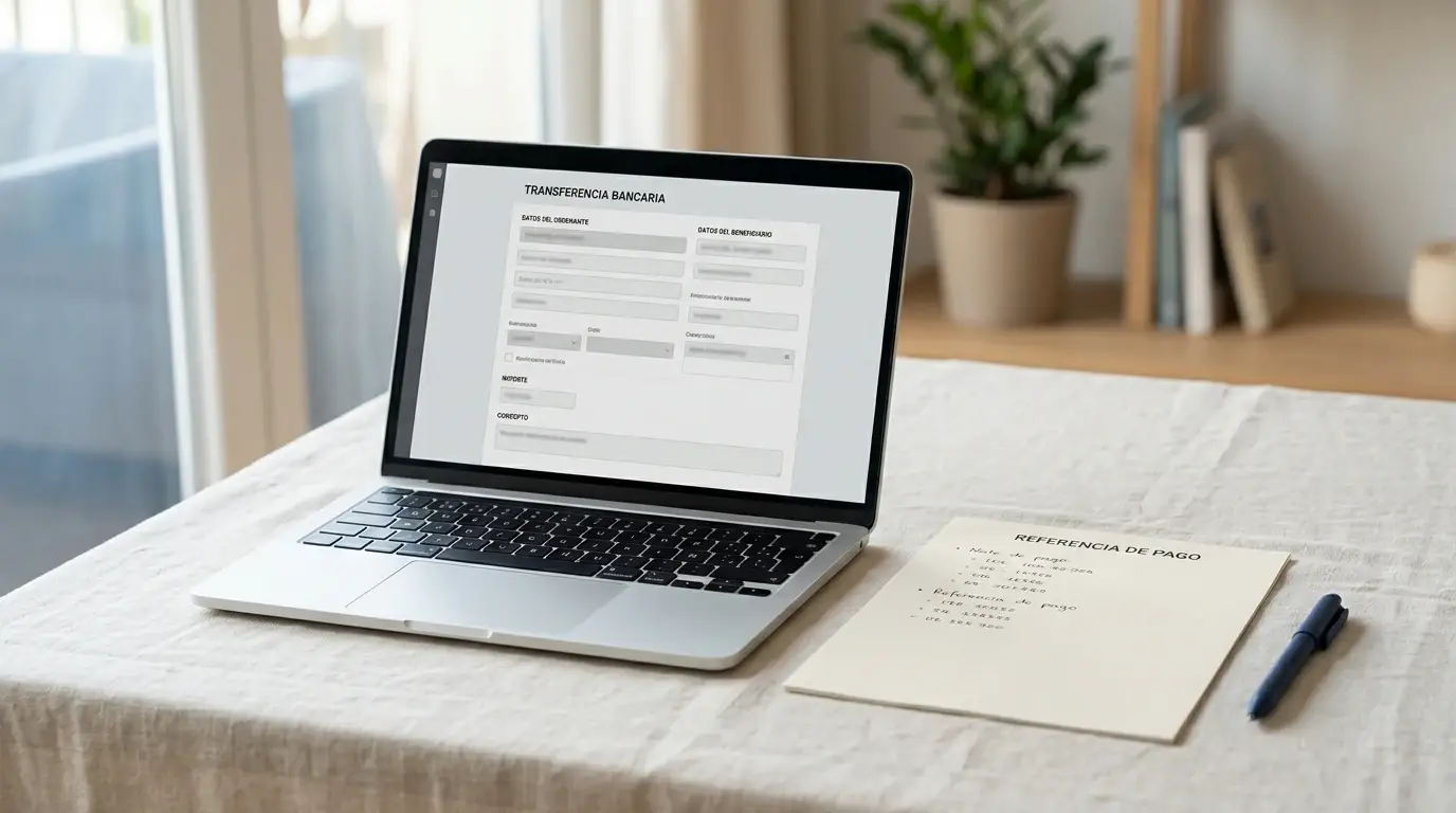 Cartera digital y anotaciones para verificar una transferencia BNB